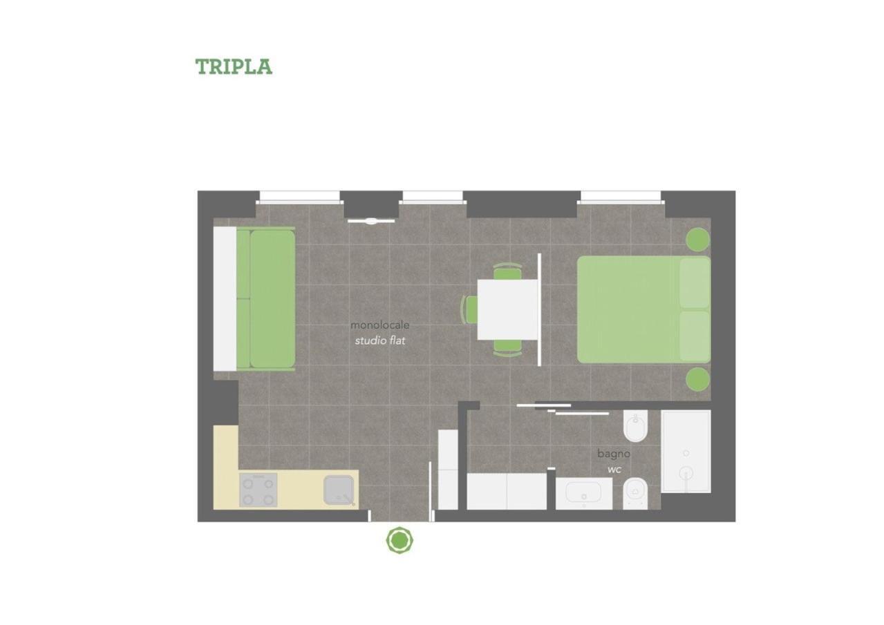 Cirene Apartments Milano Eksteriør billede