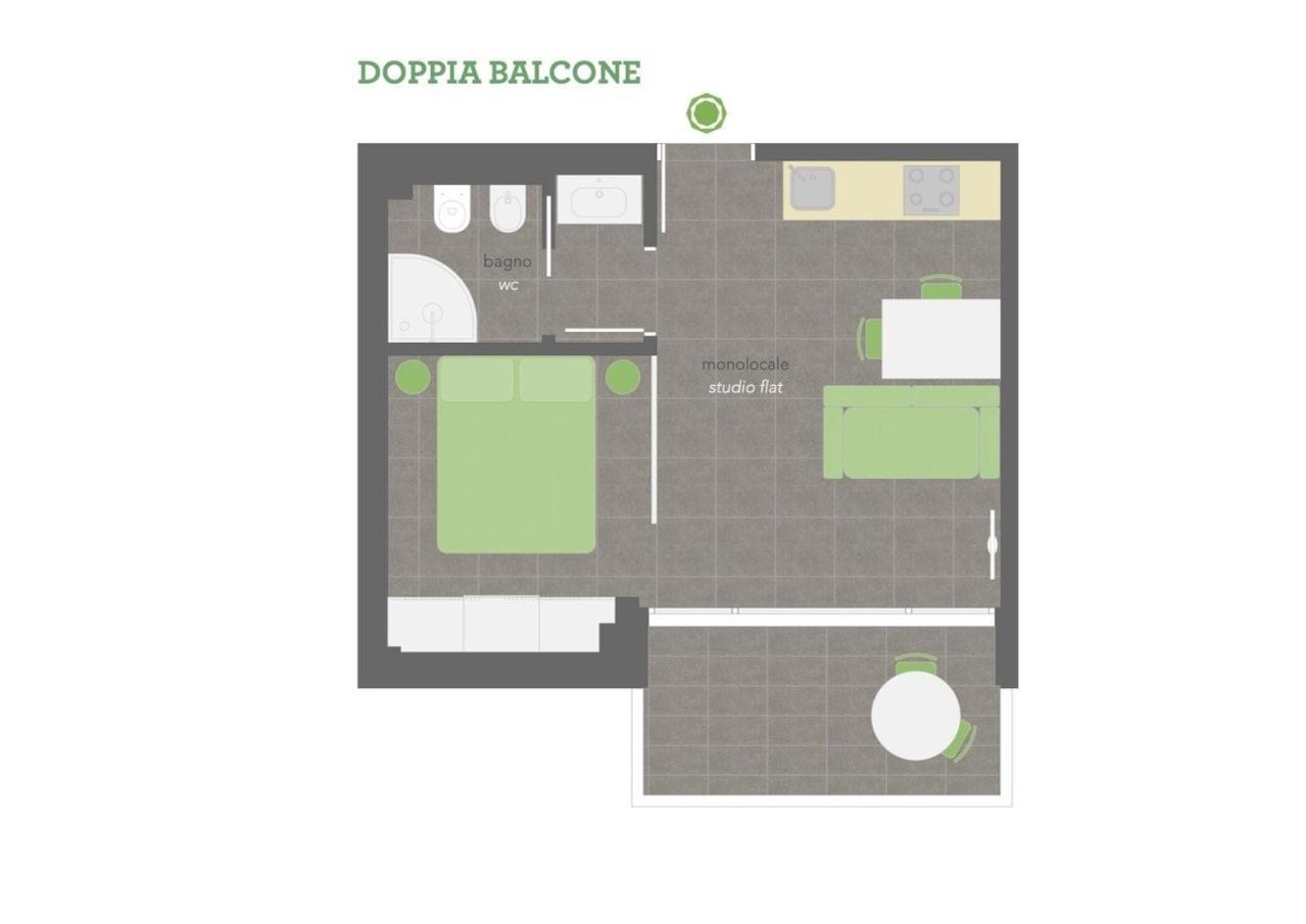 Cirene Apartments Milano Eksteriør billede